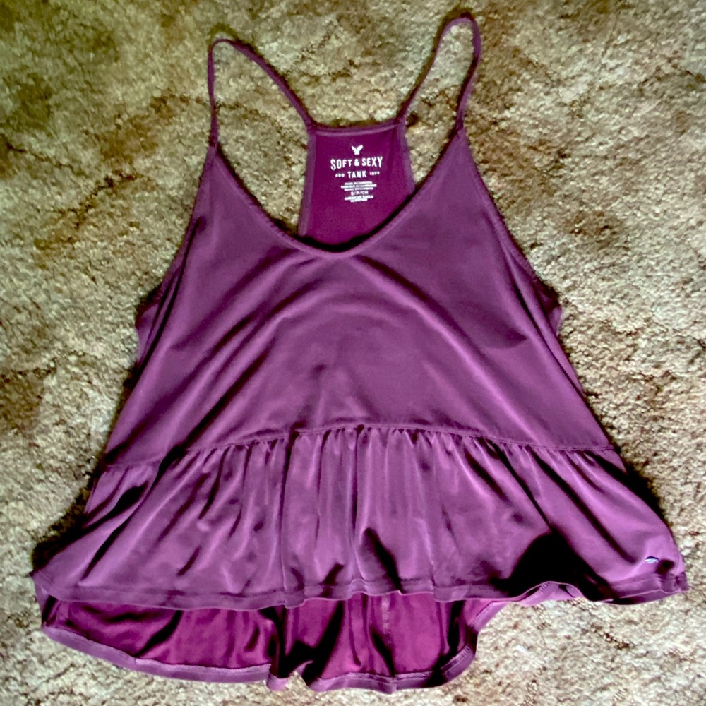 American Eagle Soft and Sexy Halter Swing top